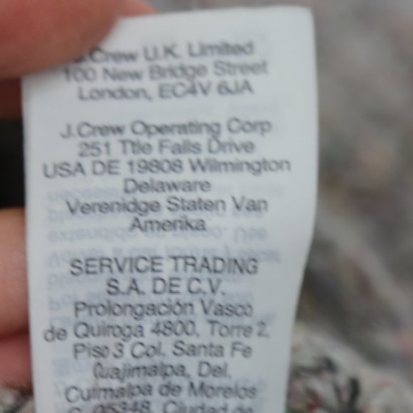 MADEWELL Sweater Colorfleck Silk Wool Blend Ribbed Turtleneck Knitted - Picture 8 of 9